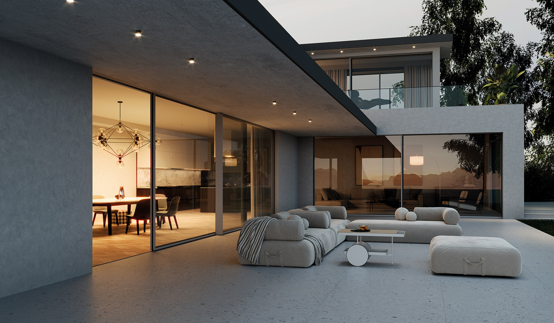 Okna-tarasowe-w-domu-widok-z-tarasu