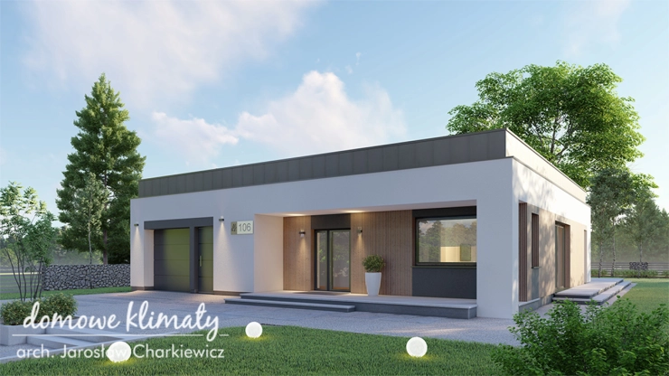 Projekt domu Zacisze 6 N2