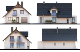 Projekt domu Akord (2)