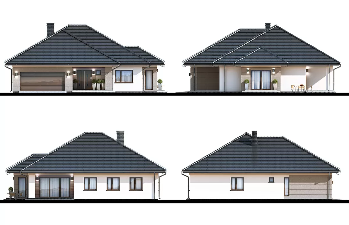 Projekt domu 4 Pory Roku II