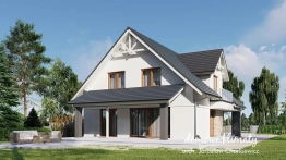 Projekt domu Akord 9 pref. (2)