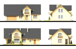 Projekt domu Bławatek III G2 (2)