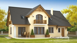 Projekt domu Bławatek III (1)