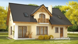 Projekt domu Bławatek N (2)
