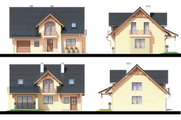 Projekt domu Bławatek VI (2)