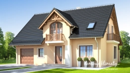 Projekt domu Bławatek VI