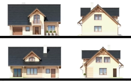 Projekt domu Bławatek VII (2)