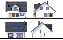 Projekt domu Bławatek VIII (2)