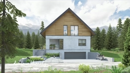 Projekt domu Dom na Stoku II (1)