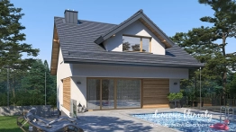 Projekt domu Dom na Stoku III (3)