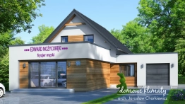 Projekt domu Dom z usługą (4)