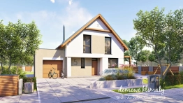 Projekt domu Drozd 2G (1)
