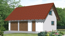 Projekt domu Garaż G-4 A