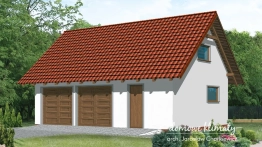 Projekt domu Garaż G-4 A (1)