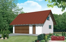 Projekt domu Garaż G-4 B (1)