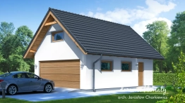 Projekt domu Garaż G-4 C (1)
