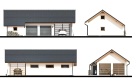 Projekt domu Garaż GW-3 (2)