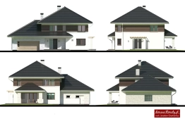 Projekt domu Kasjopea IV G2 (3)