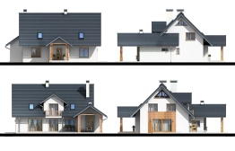 Projekt domu Kozińce II (3)