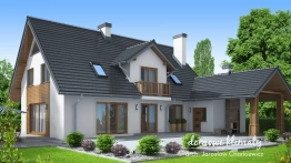Projekt domu Kozińce II (1)
