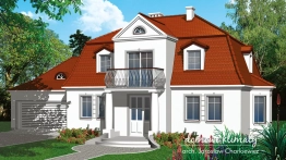 Projekt domu Kurant z garażem (1)