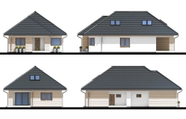 Projekt domu Lancet (2)