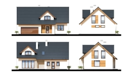 Projekt domu Małgosia G2 (2)