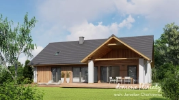 Projekt domu Modraszek (2)