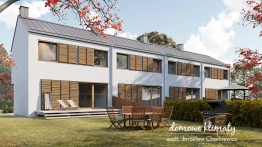 Projekt domu Mrówka 4 szeregówka (2)