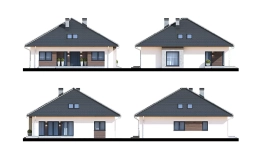 Projekt domu Origami III (3)