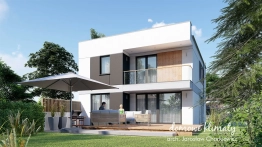 Projekt domu Orka III bis (2)