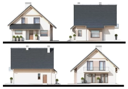 Projekt domu Przystań III (2)