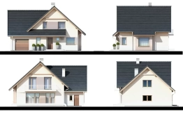 Projekt domu Przystań IV (2)