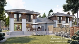 Projekt domu Szafir GB (2)