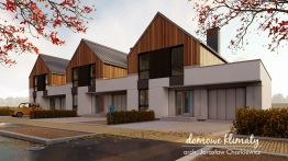 Projekt domu Szpinak 2 G (N) szeregówka pref. (5)