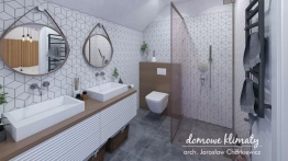 Projekt domu Szpinak 2 G (N) szeregówka pref. (13)