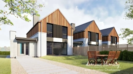 Projekt domu Szpinak 2G (N) szeregówka (2)