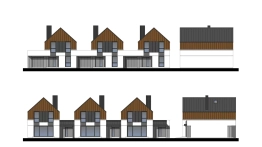 Projekt domu Szpinak 2G (N) szeregówka (7)