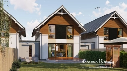 Projekt domu Szpinak 2G (T) szeregówka (2)