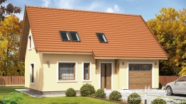 Projekt domu Wróbelek (1)