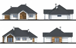 Projekt domu Zefir (2)