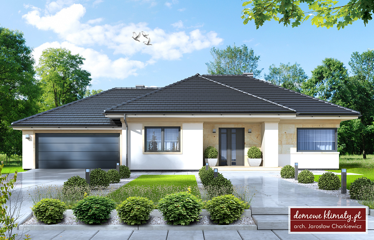 Projekt Domu Wiesiołek Ii G2 12716 M² Domowe Klimaty