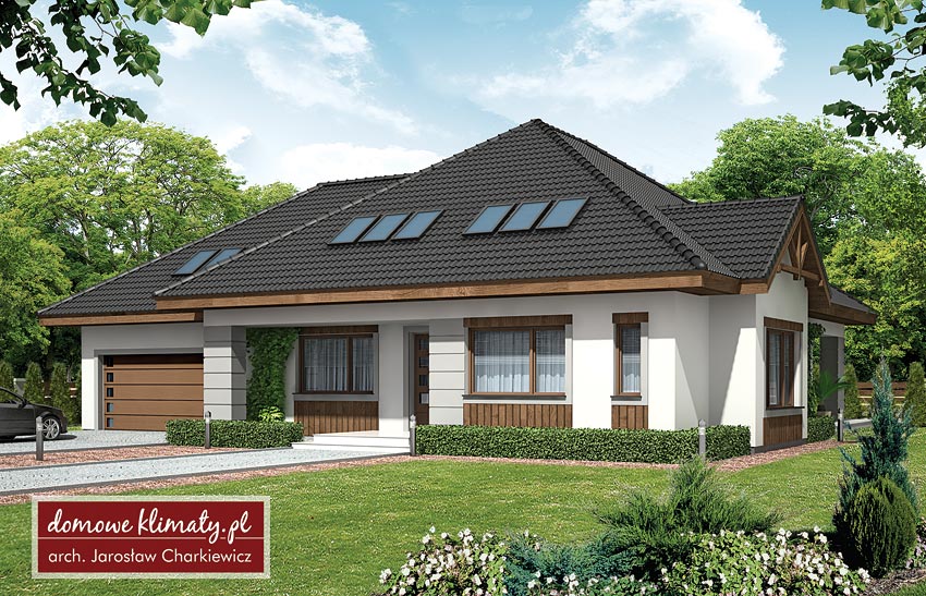 Projekt Domu Maciejka Ii 24052 M² Domowe Klimaty