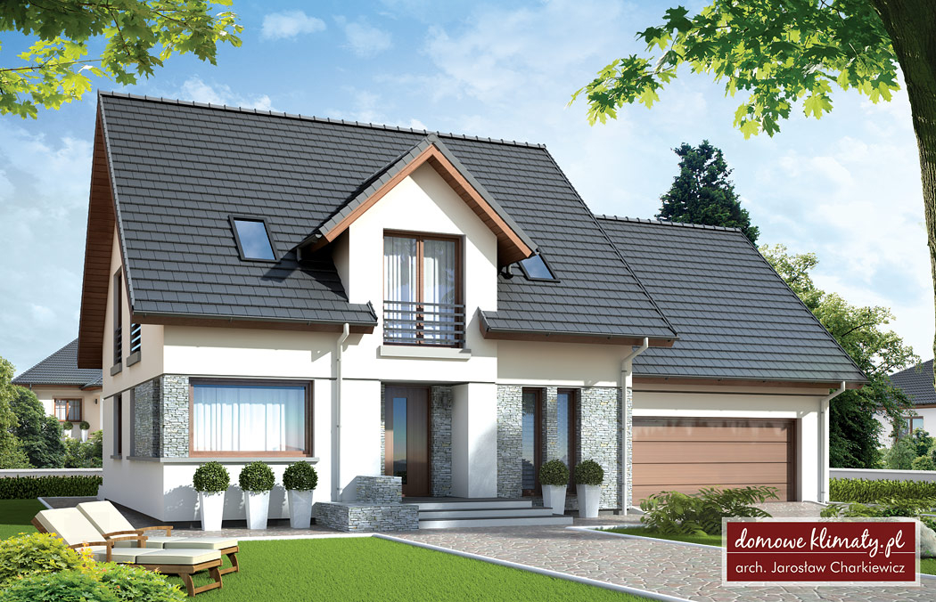 Projekt Domu Estragon 16113 M² Domowe Klimaty
