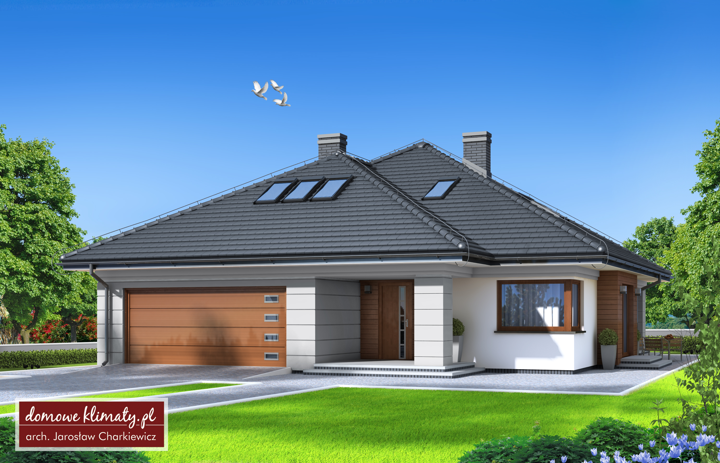 Projekt Domu Selene V 15856 M² Domowe Klimaty